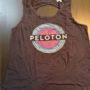 Peloton Black Sleeveless Top